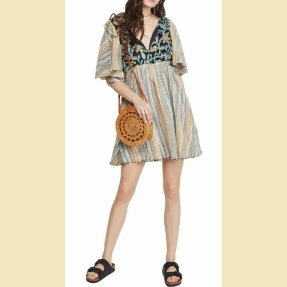 Free People Under the Sun Low Back Tunic size Medium